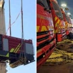 حکومت کی جانب سے منگوائے جانے والے50 فائر ٹینڈر کراچی پہنچ گئے