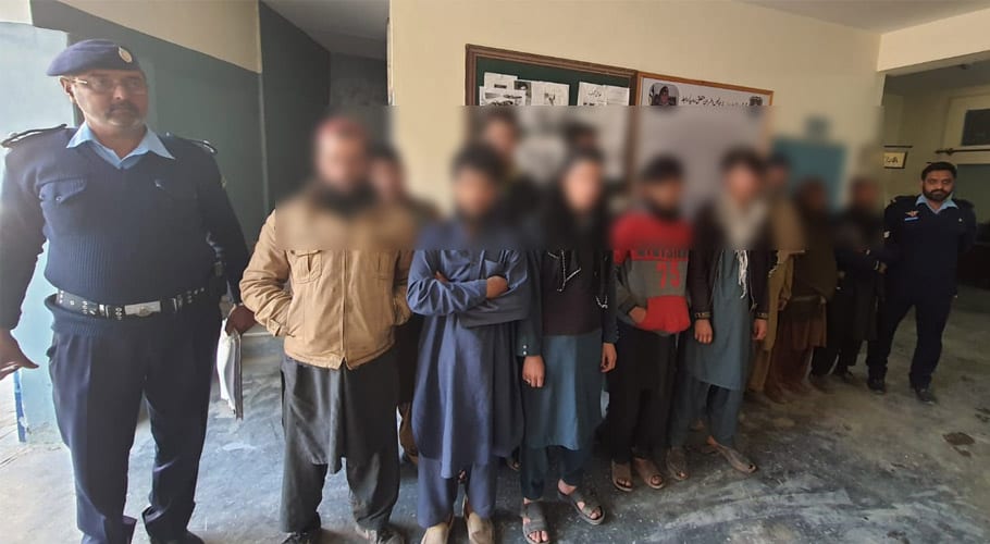 اسلام آباد پولیس کا سرچ آپریشن، نسٹ یونیورسٹی اور گردونواح سے 13 مشتبہ افراد گرفتار