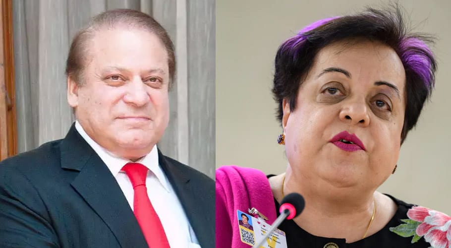 نواز شریف پر اسامہ بن لادن سے مالی مدد لینے کا الزام، شیریں مزاری خاموش نہ رہ سکیں