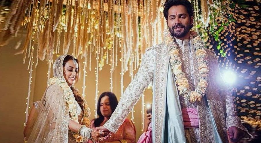 ورون دھون اور نتاشا دلال شادی کے بندھن میں بندھ گئے