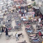 charged parking increased traffic problems in karachi