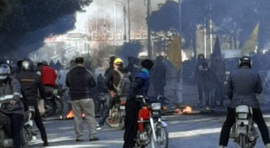 karachi protest