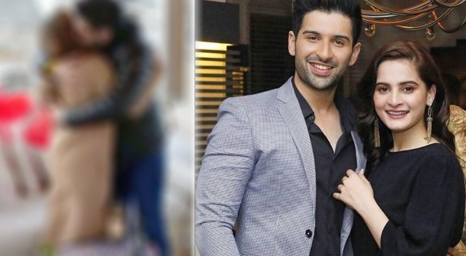 Aiman Khan and Muneeb Butt’s private video goes viral