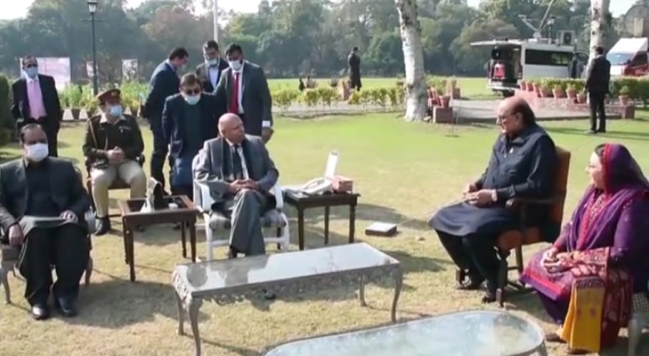 سینیٹ انتخابات، گورنر ہاؤس لاہور میں پنجاب سے زیادہ نشستیں حاصل کرنے کیلئے مشاورت