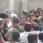 الیکشن کمیشن کے حکم کی خلاف ورزی، پی ٹی آئی رہنما حلیم عادل شیخ گرفتار
