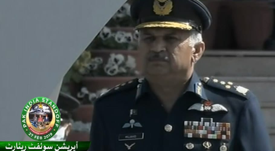 آپریشن سوئفٹ ریٹارٹ، مادرِ وطن کے دفاع کیلئے پاک فضائیہ کے پائلٹس کو ائیر چیف کا سلام
