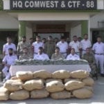 پاک بحریہ اور اے این ایف کا مشترکہ آپریشن، 2 ارب روپے کی منشیات برآمد