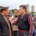 آئیسکو کی نجکاری کیخلاف آل پاکستان واپڈا ہائیڈرو الیکٹرک ورکرز یونین کا احتجاج
