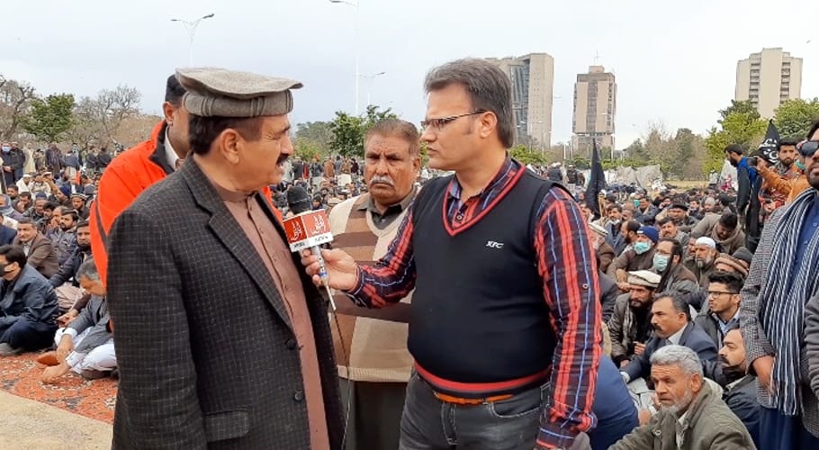 آئیسکو کی نجکاری کیخلاف آل پاکستان واپڈا ہائیڈرو الیکٹرک ورکرز یونین کا احتجاج
