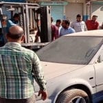 کراچی کی مختلف سڑکوں پر تجاوزات کے خلاف آپریشن جاری، سڑک پر کھڑی گاڑیاں ضبط