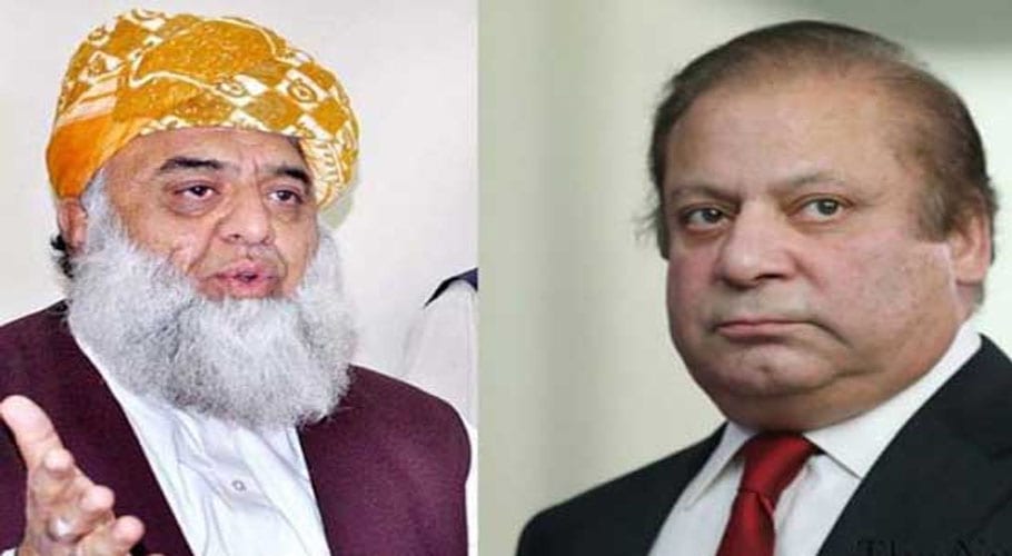 nawaz Sharif Fazlur Rehman