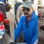 وائرل ویڈیو کا ڈراپ سین، شہری سے موٹر سائیکل چھیننے والا جعلی پولیس اہلکارنکلا
