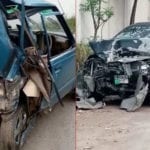 اسلام آباد، سگنل پر کھڑی گاڑی سے کارکاتصادم، 5بچوں کی ماں سمیت2افراد جاں بحق
