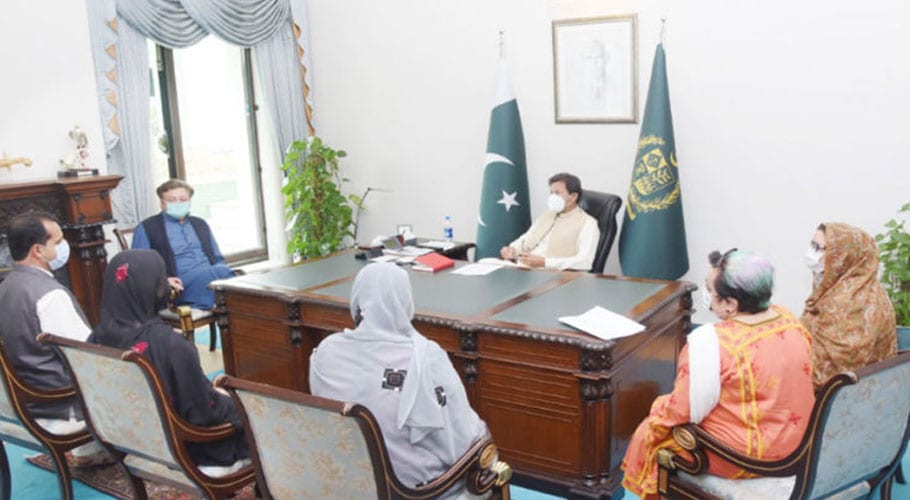 وزیر اعظم سے لاپتہ افراد کے لواحقین کی کمیٹی کے اراکین کی ملاقات