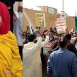 احتجاجی اساتذہ پر پولیس کا دھاوا، 3 خواتین سمیت 7 اساتذہ زخمی،1 بے ہوش