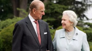 The Queen and her husband celebrated their 60th diamond wedding anniversary at Broadlands in Hampshire (2007)