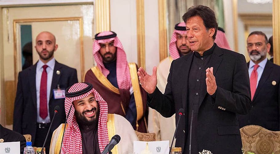 ایران کے ساتھ امن کی بحالی کیلئے سعودی اقدامات کا خیر مقدم کرتے ہیں۔وزیرِ اعظم