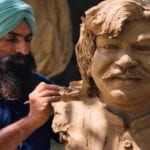 بھارتی مصور منجیت سنگھ نے آنجہانی گلوکار شوکت علی کا مجسمہ تیار کر لیا