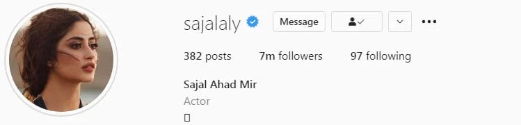 sajal ali insta