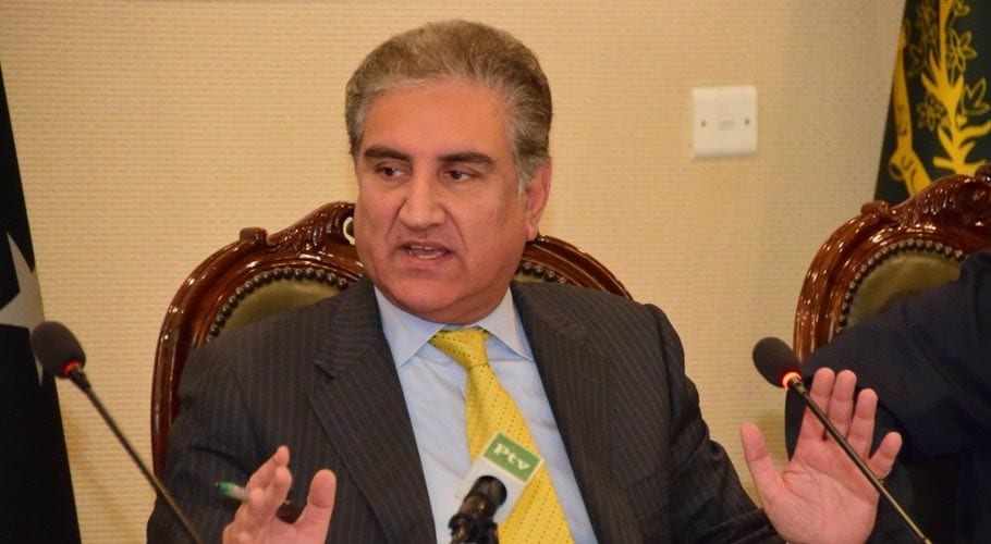 سیاسی جماعتوں میں اختلاف رائے کے باوجود کشمیر کے مسئلے پر ہم آہنگی ہے، شاہ محمود قریشی