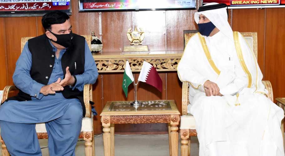 پاکستان اور قطر کے درمیان تعلقات بھائی چارے اور محبت پر مبنی ہیں، شیخ رشید