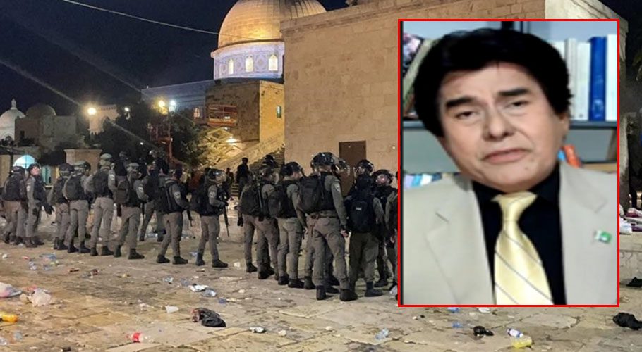 Ambassador Jamil Khan expressed concern over the situation in Palestine