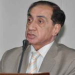 UBG Spokesperson Gulzar Feroz congratulates Zubair Tufail, Zafar Bakhtawari and Ikhtiar Baig.