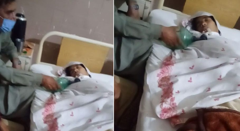 برین ہیمرج کی مریضہ کو دو دن بعد بھی وینٹی لیٹر نہ مل سکا، ورثاء کا جان بچانے کا مطالبہ