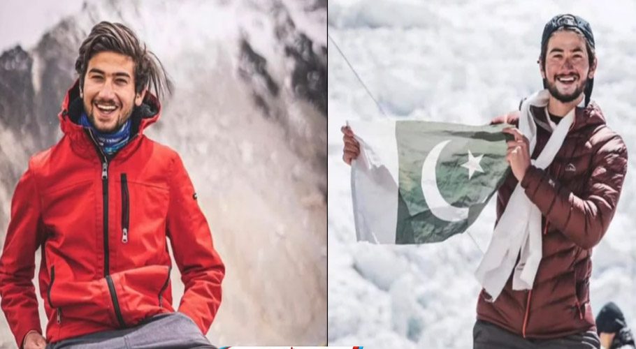 پاکستانی نوجوان کا اعزاز، دُنیا کی بلند ترین چوٹی سر کرکے سبز ہلالی پرچم لہرا دیا