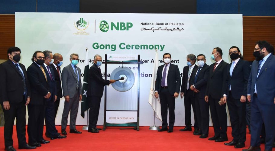 PSX organizes a gong event to welcome the National Bank