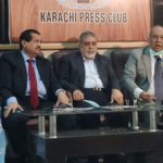 Zubair Tufail Khalid Tawab, Ikhtiar Baig, Hanif Gohar press conference