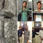 ملیر پولیس کا منشیات فروشوں کے خلاف کریک ڈاؤن، 6 ملزمان گرفتار، منشیات برآمد