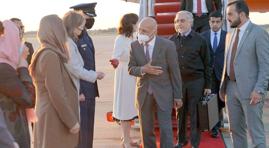 Afghan President Ashraf Ghani will meet US President Joe Biden today