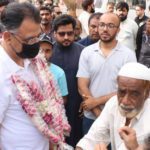 تحریک انصاف کے رہنماؤں کا شہر کے مختلف حلقوں میں ترقیاتی کاموں کا جائزہ