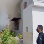 بلاول ہاؤس میں آگ لگ گئی، فائر بریگیڈ آگ بجھانے میں مصروف