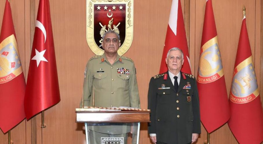 خطے میں استحکام کیلئے پاک ترک تعاون مثبت اثرات مرتب کرے گا:آرمی چیف