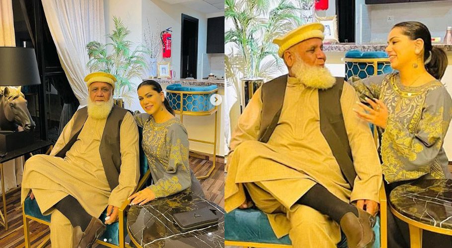 غناعلی کی اپنے والد کے ہمراہ "فادرز ڈے" کی تصاویر سوشل میڈیا پر وائرل