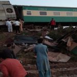 کراچی جانیوالی سرسید ایکسپریس کا ملت ایکسپریس سے تصادم، 40 افراد جاں بحق