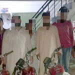 Five accused involved in street crime arrested from Sharafi Goth