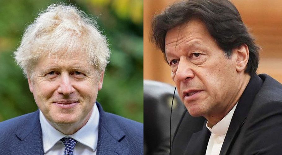 10ارب درخت لگانے کے عزم پر عمران خان کو خراج تحسین پیش کرتا ہوں، برطانوی وزیراعظم
