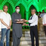 عالمی یوم ماحولیات کے موقع پر فریئرہال سبزرنگ کی روشنیوں میں نہلا گیا
