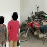 اے وی ایل سی پولیس کی کارروائی، 3 موٹر سائیکل لفٹرز گرفتار، موٹر سائیکلز برآمد