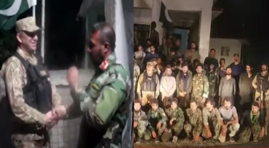 پاک فوج نے 5اعلیٰ افسران سمیت 46افغان فوجیوں کو افغان حکام کے حوالے کردیا