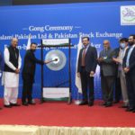 Pakistan Stock Exchange holds gong ceremony to make Bank Islami as market maker on board