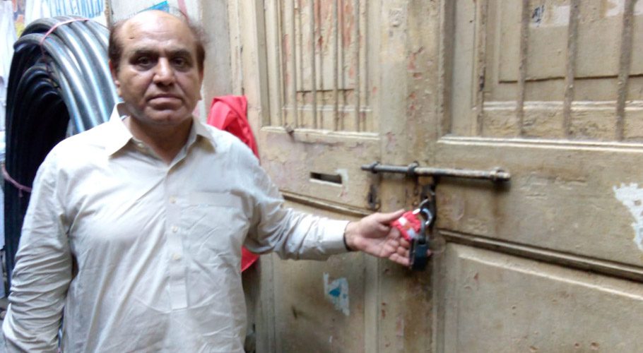 محکمہ اوقاف سندھ کی درجنوں دکانیں و مکانات کرائے کی عدم ادائیگی پر سیل