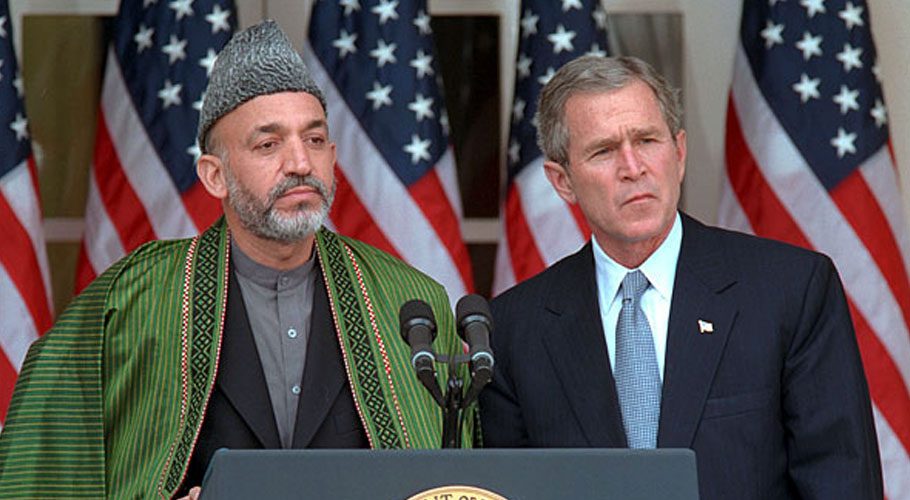 Afghanistan troop pullout a ‘mistake’, says former US president George Bush