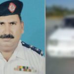 driver crushed the traffic police officer in karachi