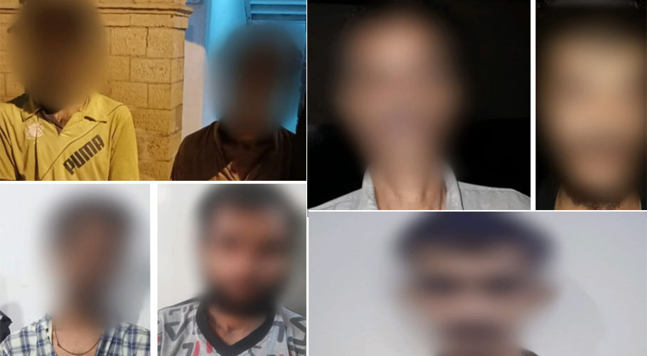 پولیس کا منشیات فروشوں کے خلاف کریک ڈاؤن، 7گرفتار