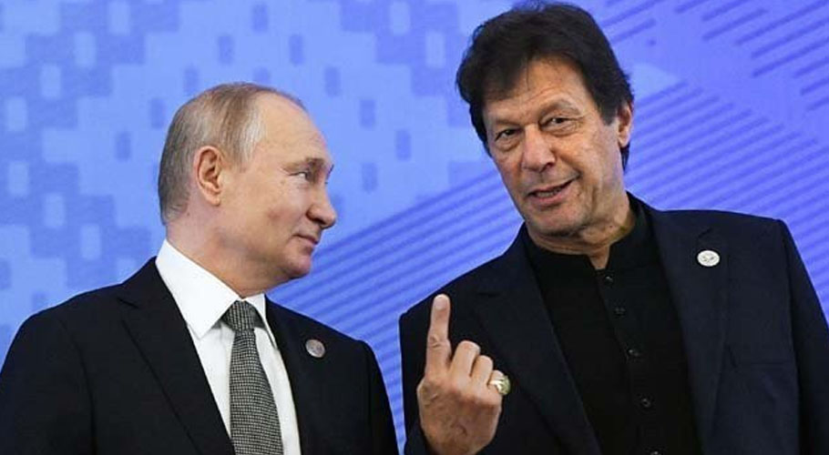 وزیراعظم نے روسی صدر کو تجارتی تعلقات بڑھانے کا عندیہ دے دیا