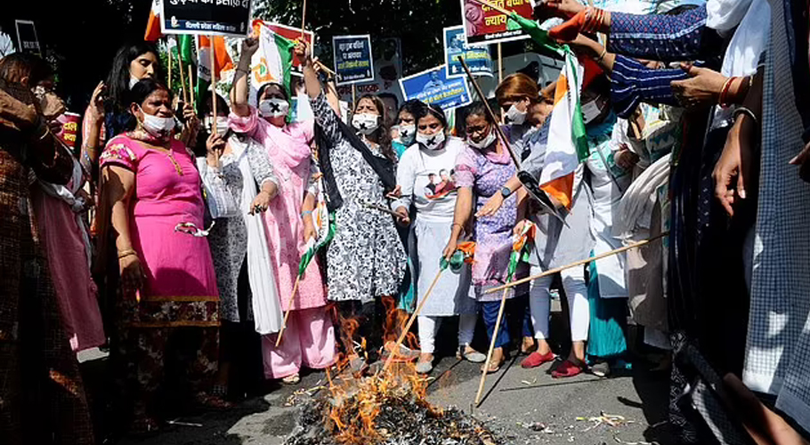 A 9-year-old girl raped and killed in India